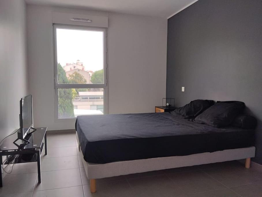 Appartement T3 Gare St Rock Montpellier Bagian luar foto